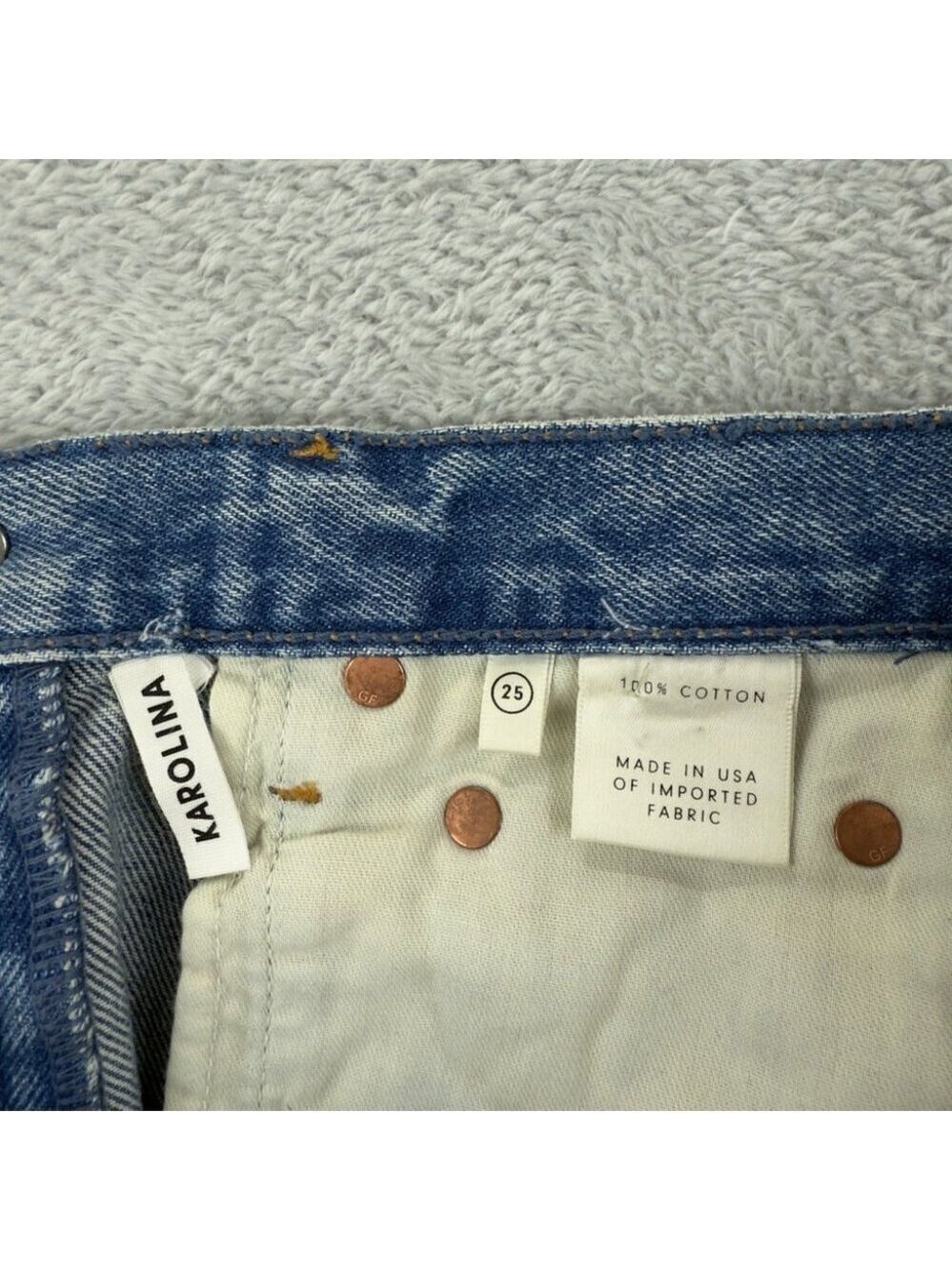 GRLFRND Karolina High Rise Skinny Jeans Size 25 - Picture 2 of 15